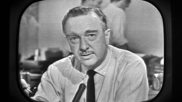 CBS News anchor Walter Cronkite reports that President John F. Kennedy was assassinated in Dallas on Nov. 22, 1963.
